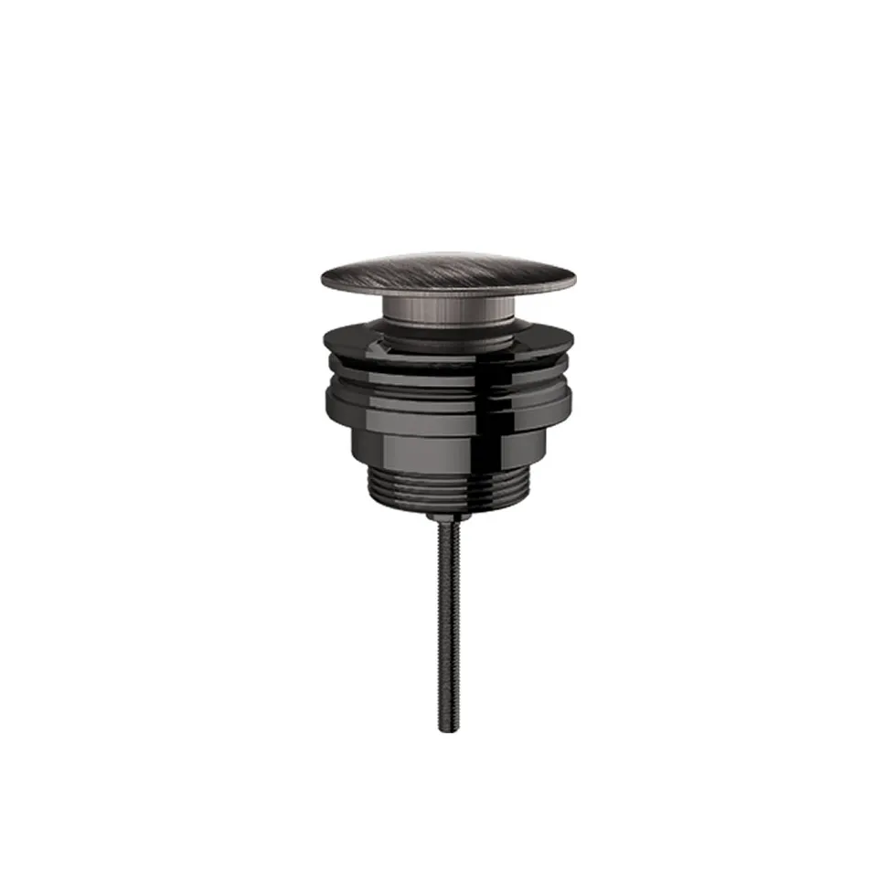[210-IN330-411] ΒΑΛΒΙΔΑ ΝΙΠΤ. CLIC-CLAC CORA AISI316 INOX PVD BLACK BRUSHED