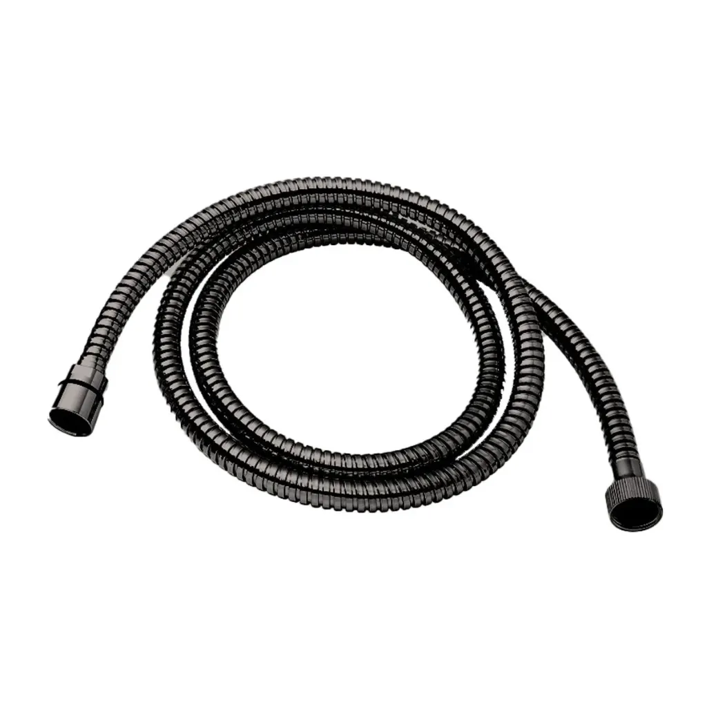 [210-IN516-411] ΣΠΙΡΑΛ ΛΟΥΤΡΟΥ 1.5m CORA AISI316 INOX PVD BLACK BRUSHED