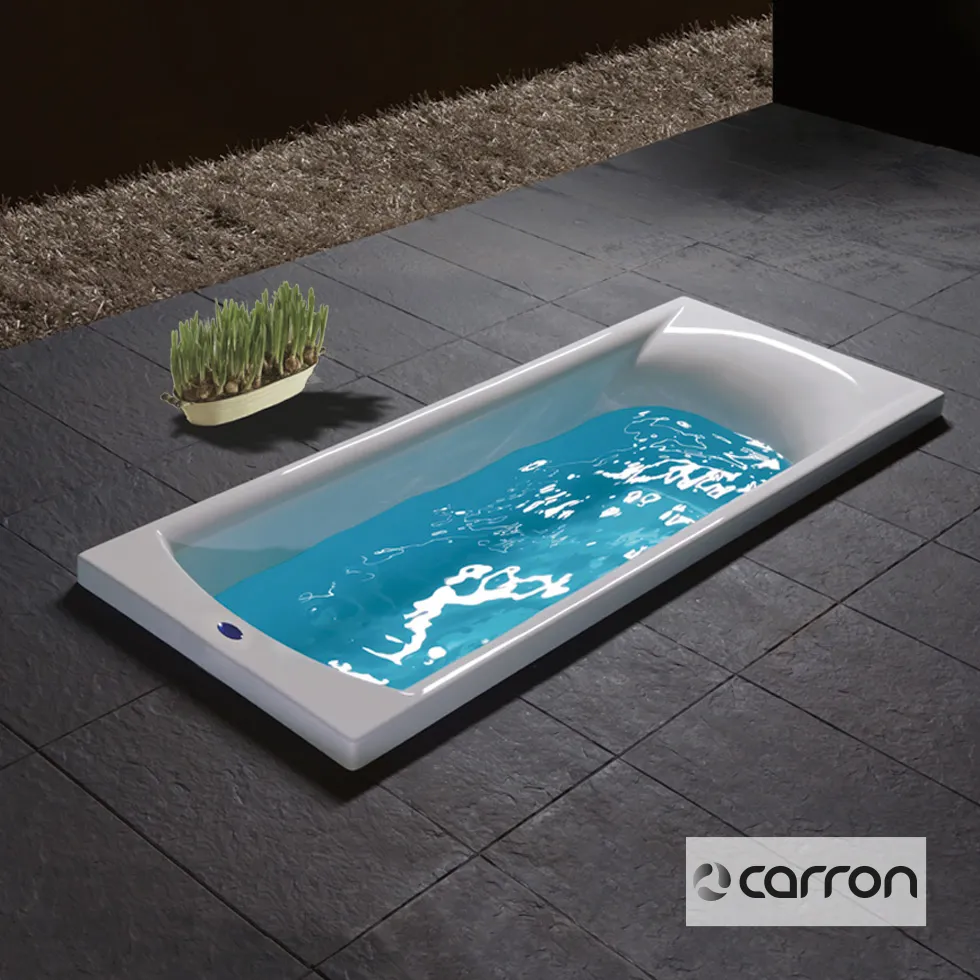 [400-425C] Μπανιέρα Ακρυλική Caronite DELTA 1500x700, Carron Bath White