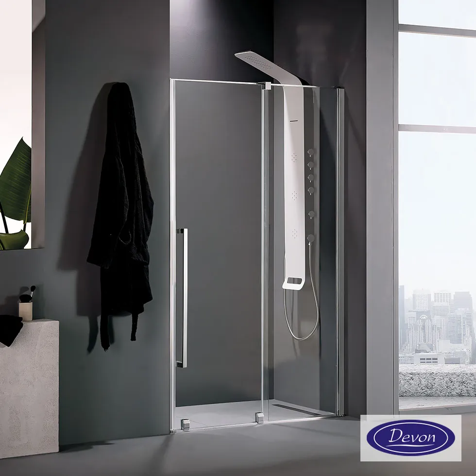 SLIDER BREEZE 137-141 H.200 DEVON CLEAN-GLASS