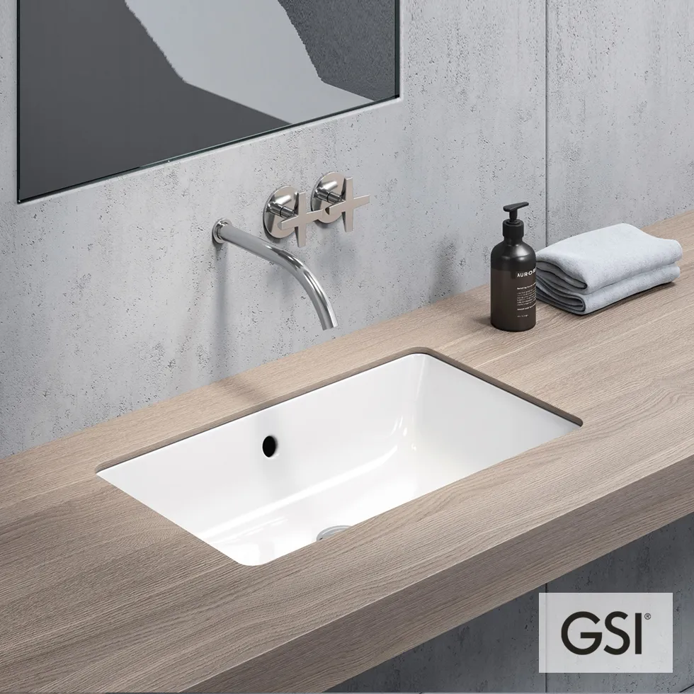 Νιπτήρας GSI KUBE 60x37 ΥΠΟΕΝΘΕΤΟΣ