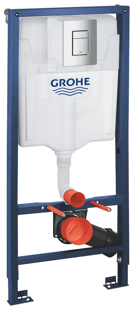 καζανάκι grohe γυψοσανίδας 38528+ πλακέτα skate cosmopolitan 38732