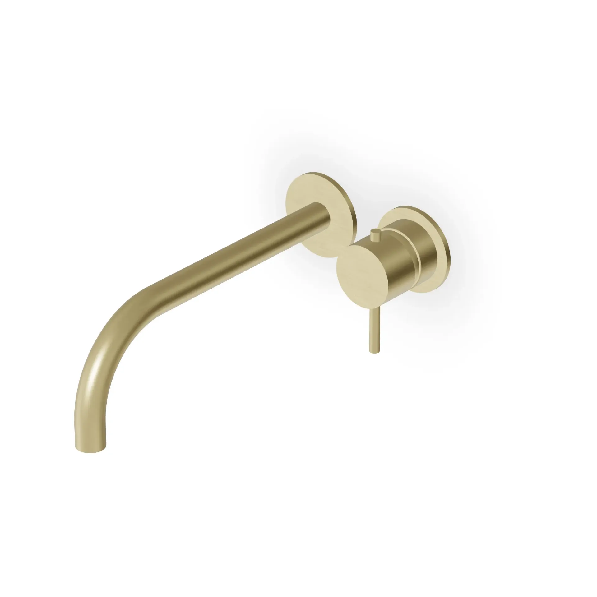 Μπαταρία Εντοιχ. Νιπτήρα, ZUCCHETTI Helm  χρώμα PVD brushed british gold