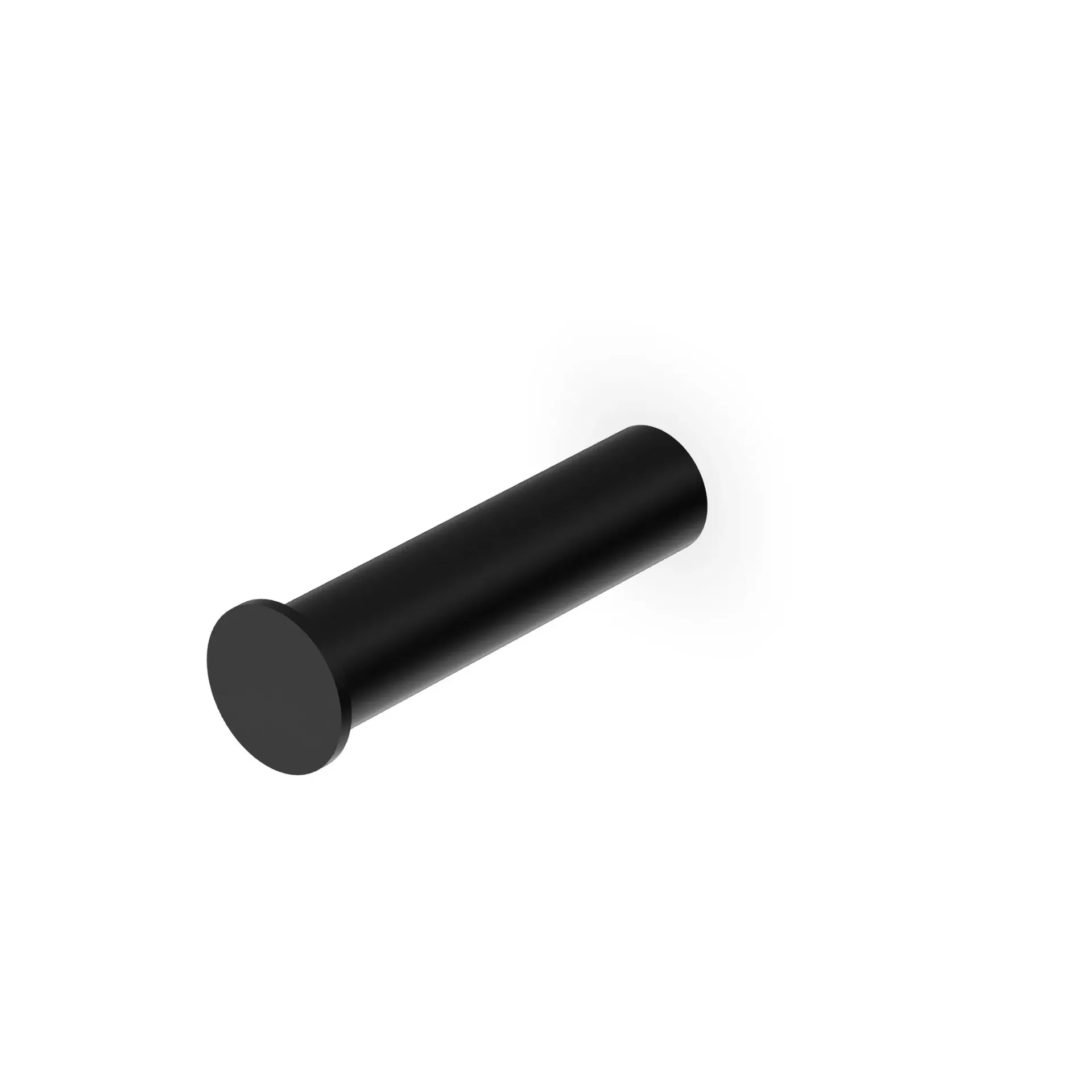 Επίτοιχη Χαρτοθήκη ZUCCHETTI ISY22, χρώμα PVD brushed total black