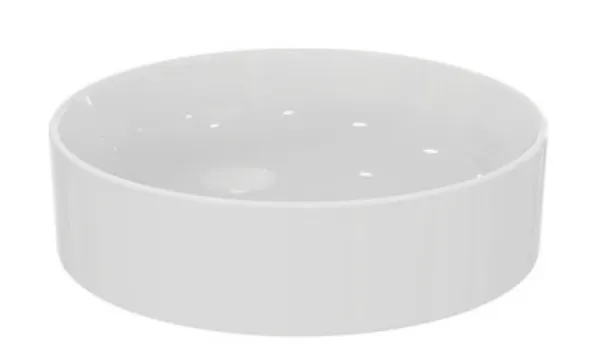 Νιπτήρας Επικαθήμενος Στρογγυλός Conca Ideal Standard 45 cm Λευκός