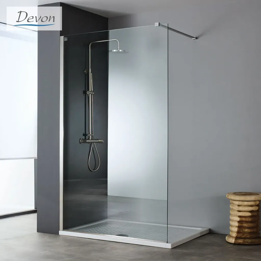 IWIS Panel 70εκ H200 Devon Clean Glass Brushed Inos PVD
