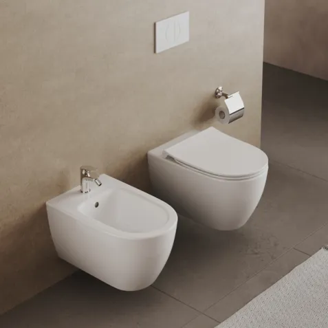 Ideal Standard I.Life O Κρεμαστή λεκάνη 340x530x355 mm, έκπλυση, CL1 πλήρες ξέπλυμα 3.9 - 6 L, οριζόντιας αποχέτευσης