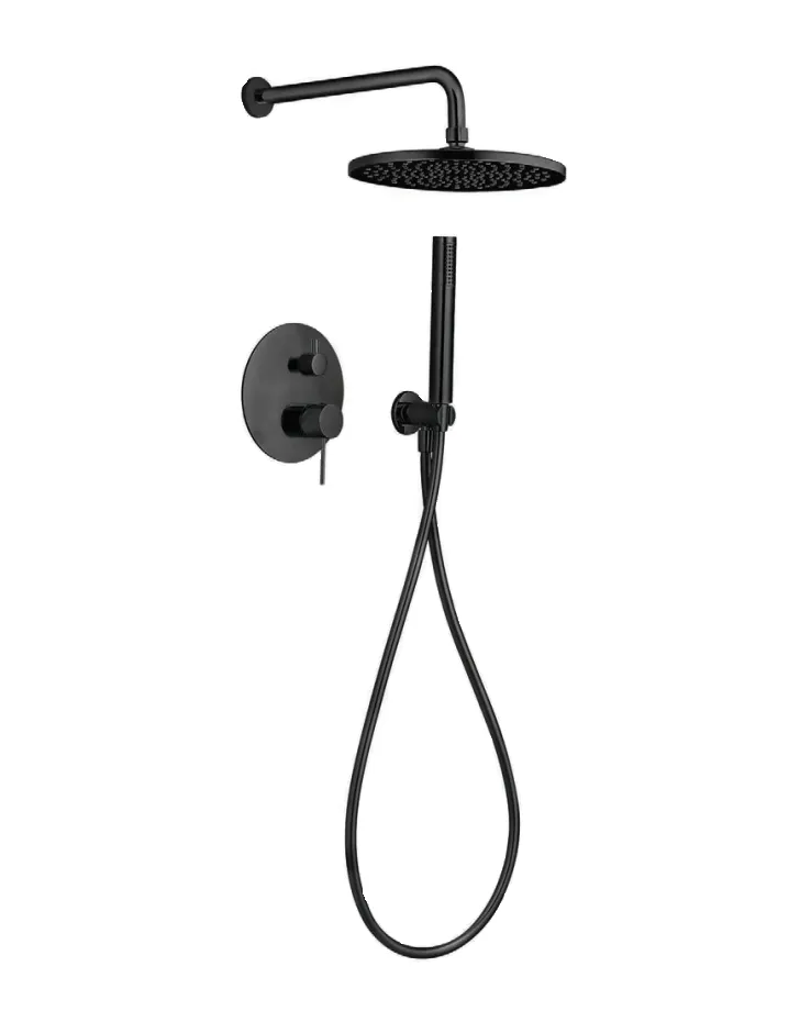 [ΧΕΝ16010Ν] Xenon Black Mat Set Εντοιχ. ΙΙ Εξόδων Πλήρες με Ταψί & Τηλ.
