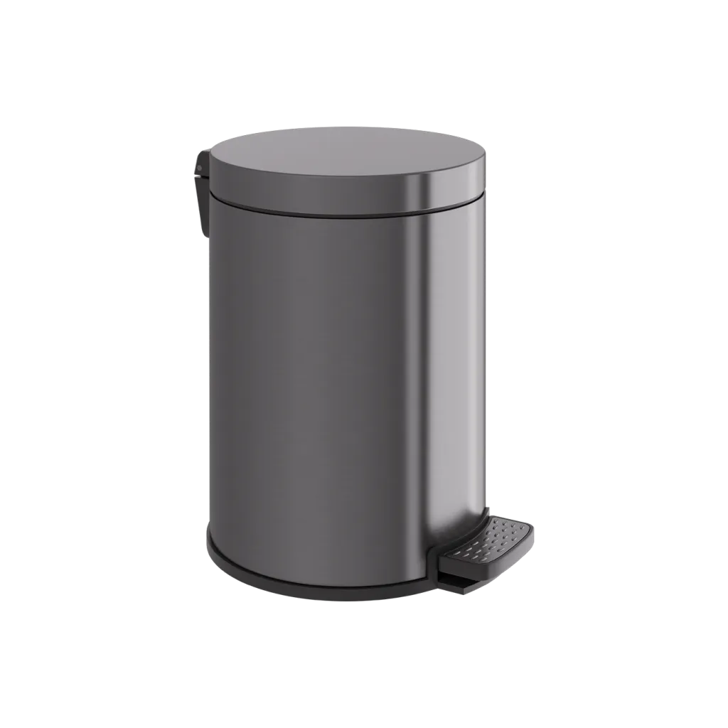 Verdi Χαρτοδοχείο 6lt Soft Close PVD Gun Metal